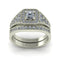 0.79ct Brilliant Cut Gold Bridal Set- 03US63B